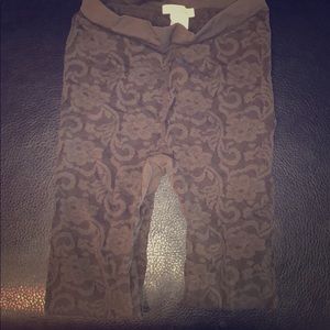 NBW Bordeaux dark tope seamless tights / legging